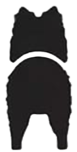 Silueta de American Eskimo