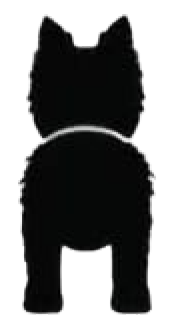 Silueta de Cairn Terrier