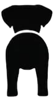 Silueta de Cane Corso (orejas largas)