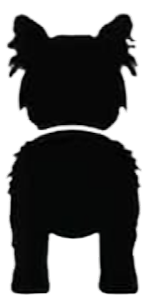 Silueta de Yorkshire Terrier